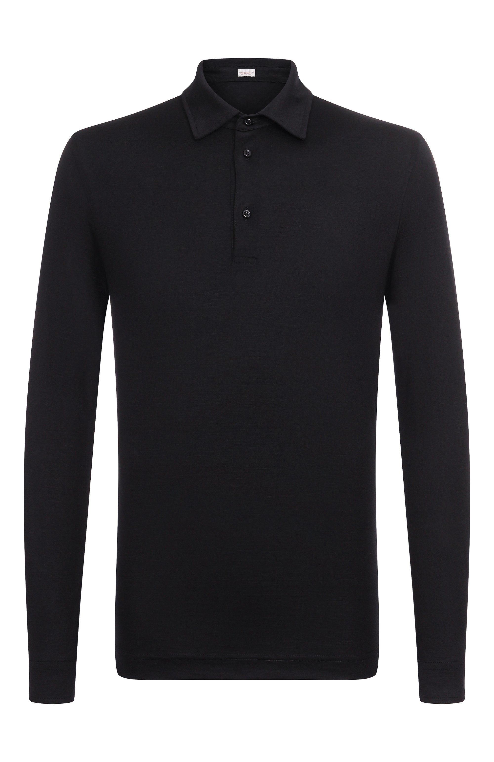 Шерстяное поло CAPOBIANCO черного цвета по цене 44000 руб., арт. 19M611.JE00., фото 1 Шерстяное поло CAPOBIANCO, арт. 19M611.JE00., фото 1