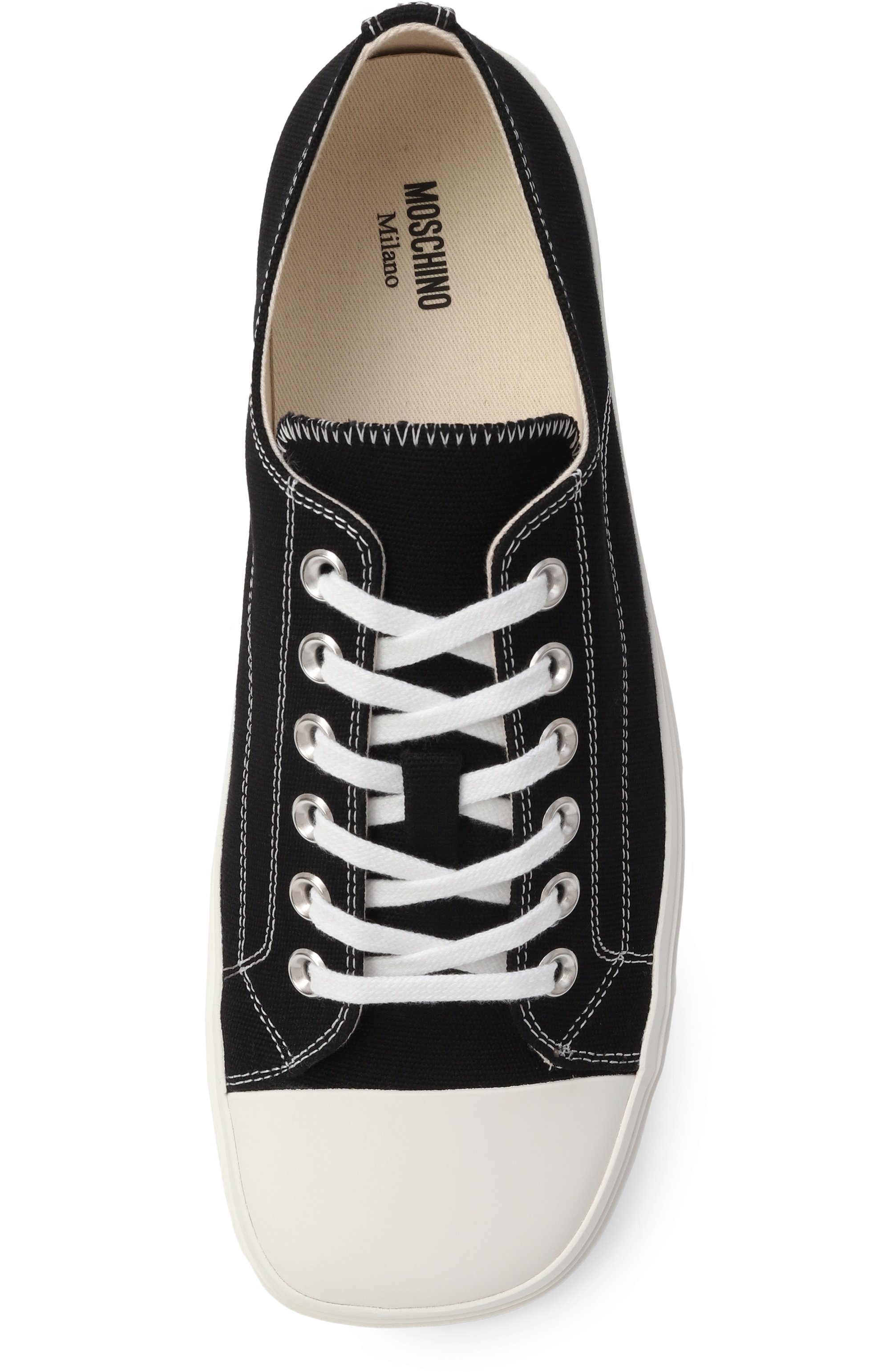 Текстильные кеды edge MOSCHINO, арт. MB15053G0N/GR0, фото 6