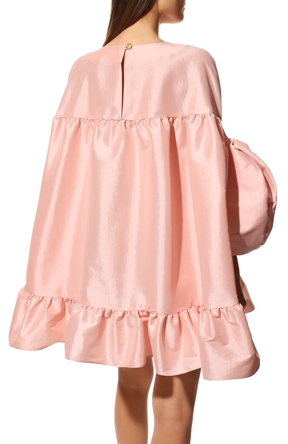 Шелковое платье KIKA VARGAS розового цвета по цене 66450 руб., арт. GINA DRESS/TAFFETA, фото 4 Шелковое платье KIKA VARGAS, арт. GINA DRESS/TAFFETA, фото 4
