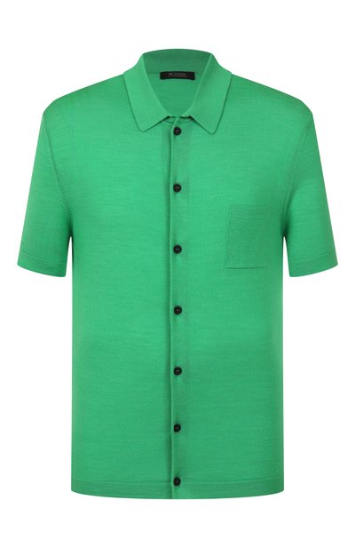 Мужская рубашка из шерсти и шелка KNT, арт. UMM059508