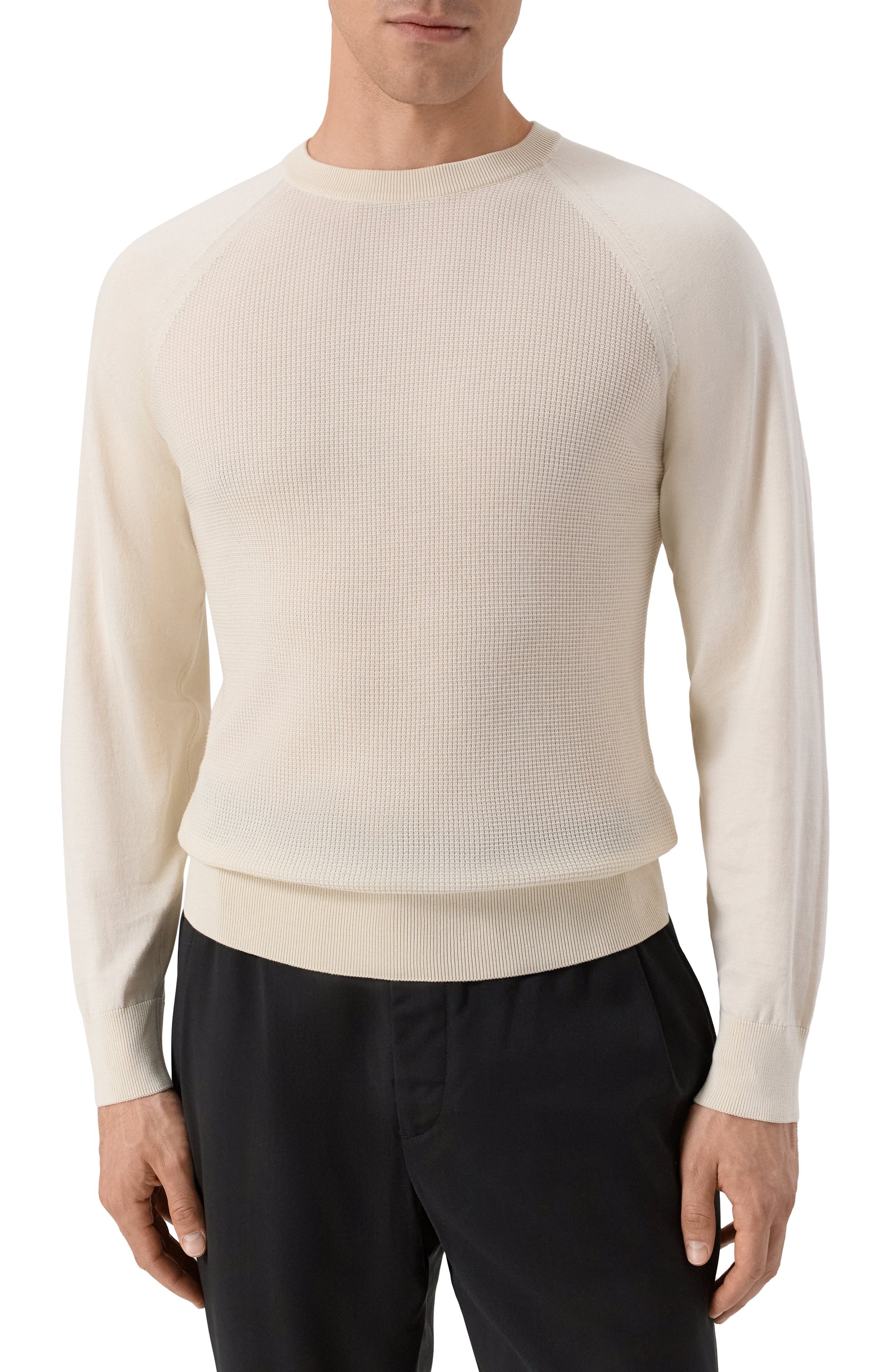 Джемпер из хлопка и шелка CANALI, арт. C1119/MK02352, фото 3