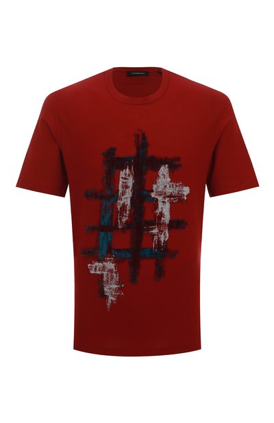 Хлопковая футболка ZEGNA, арт. UZ334/706A, фото 1