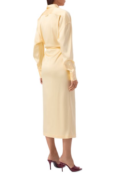 Атласное платье MUGLER, арт. 26P1R018145013, фото 3