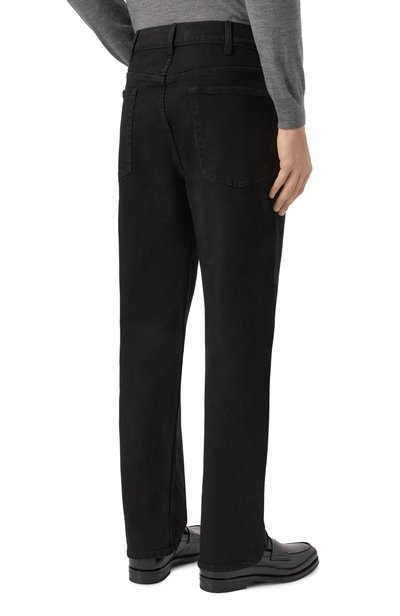 Джинсы straight 7 FOR ALL MANKIND черного цвета по цене 31900 руб., арт. 7T4D0A20, фото 4 Джинсы straight 7 FOR ALL MANKIND, арт. 7T4D0A20, фото 4