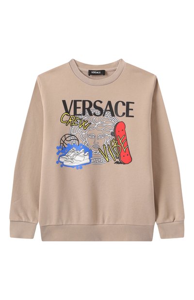 Хлопковый свитшот VERSACE, арт. 1018285/1A13042