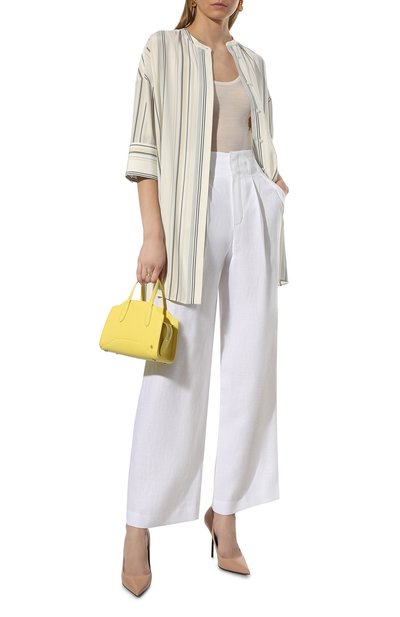 Льняные брюки LORO PIANA, арт. FAM1082, фото 2