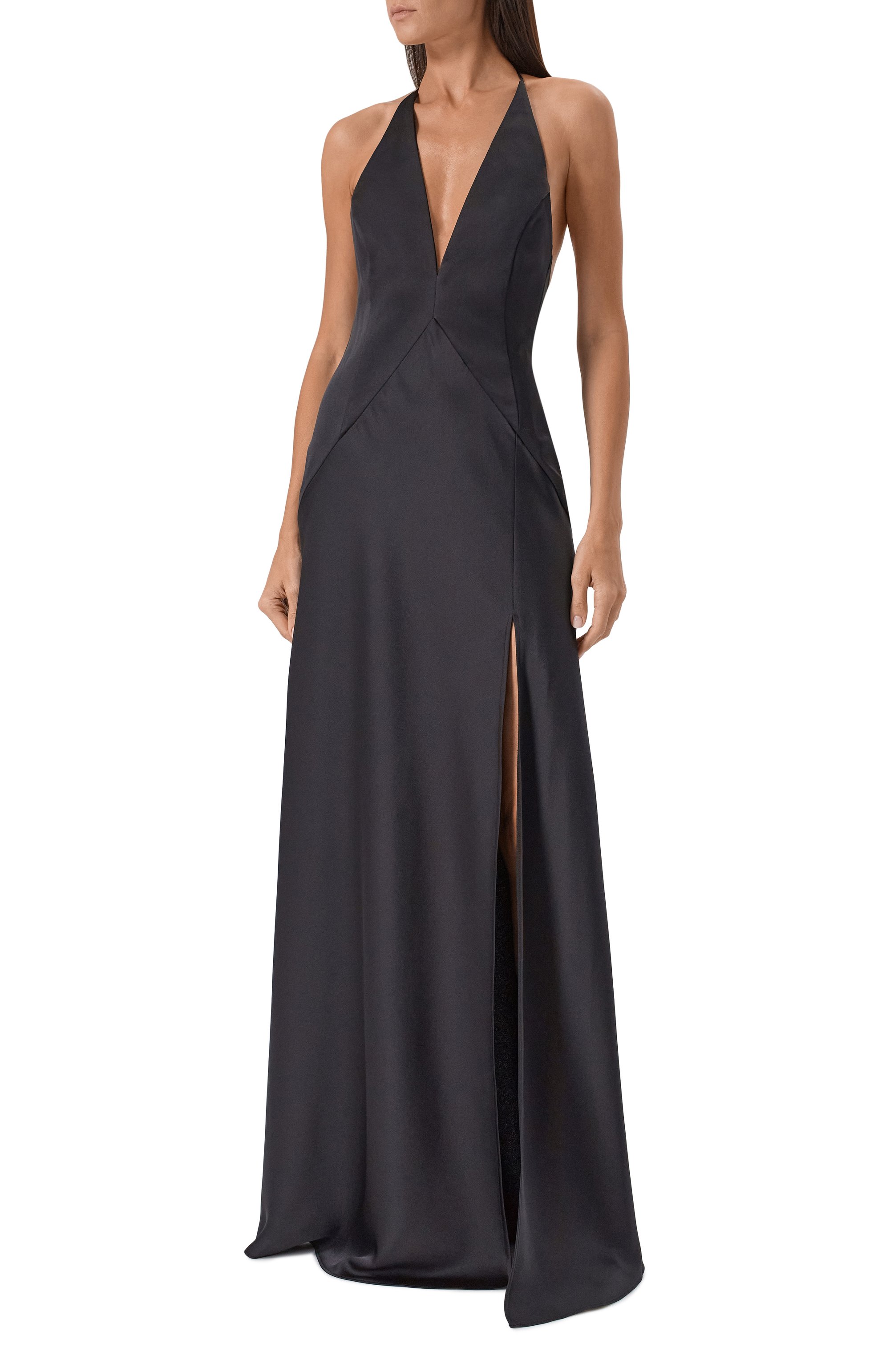 Платье SASHA KIM черного цвета по цене 130900 руб., арт. УТ-00001779, фото 3 Платье SASHA KIM, арт. УТ-00001779, фото 3