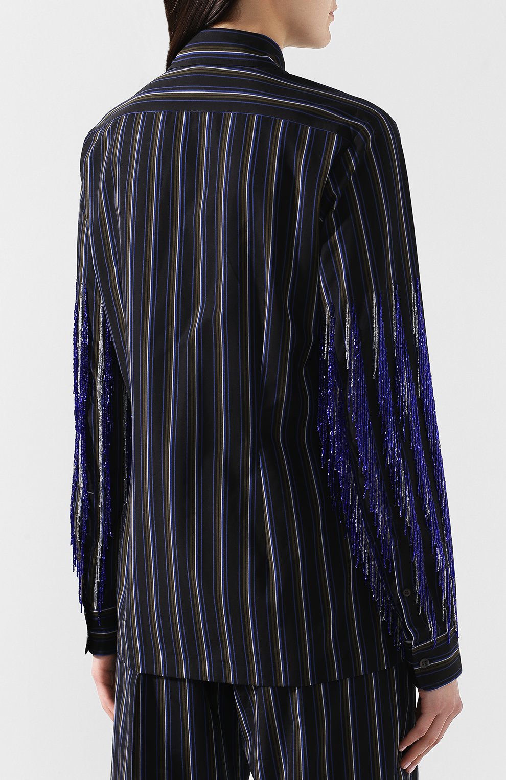 Хлопковая блузка DRIES VAN NOTEN, арт. 191-30715-7046, фото 4