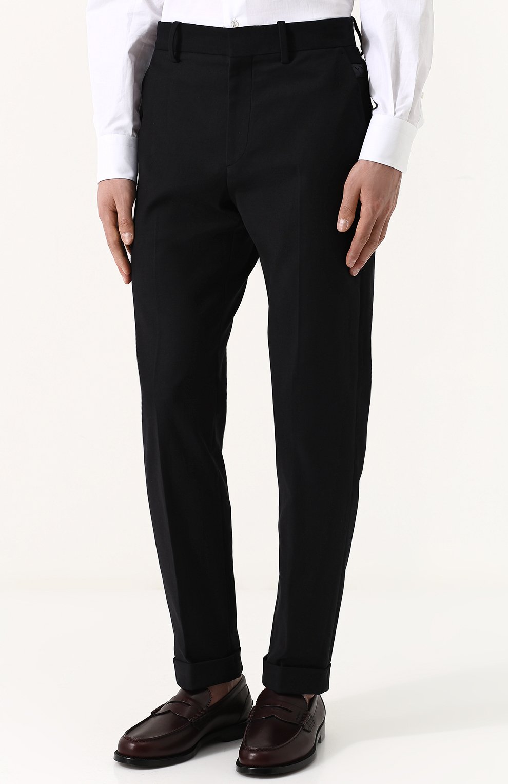 Хлопковые слаксы BOTTEGA VENETA, арт. 497741/V0KF1, фото 3