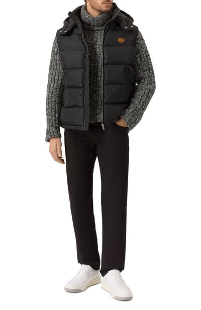 Пуховый жилет VALENTINO, арт. 7V3CQA40/6FN, фото 2