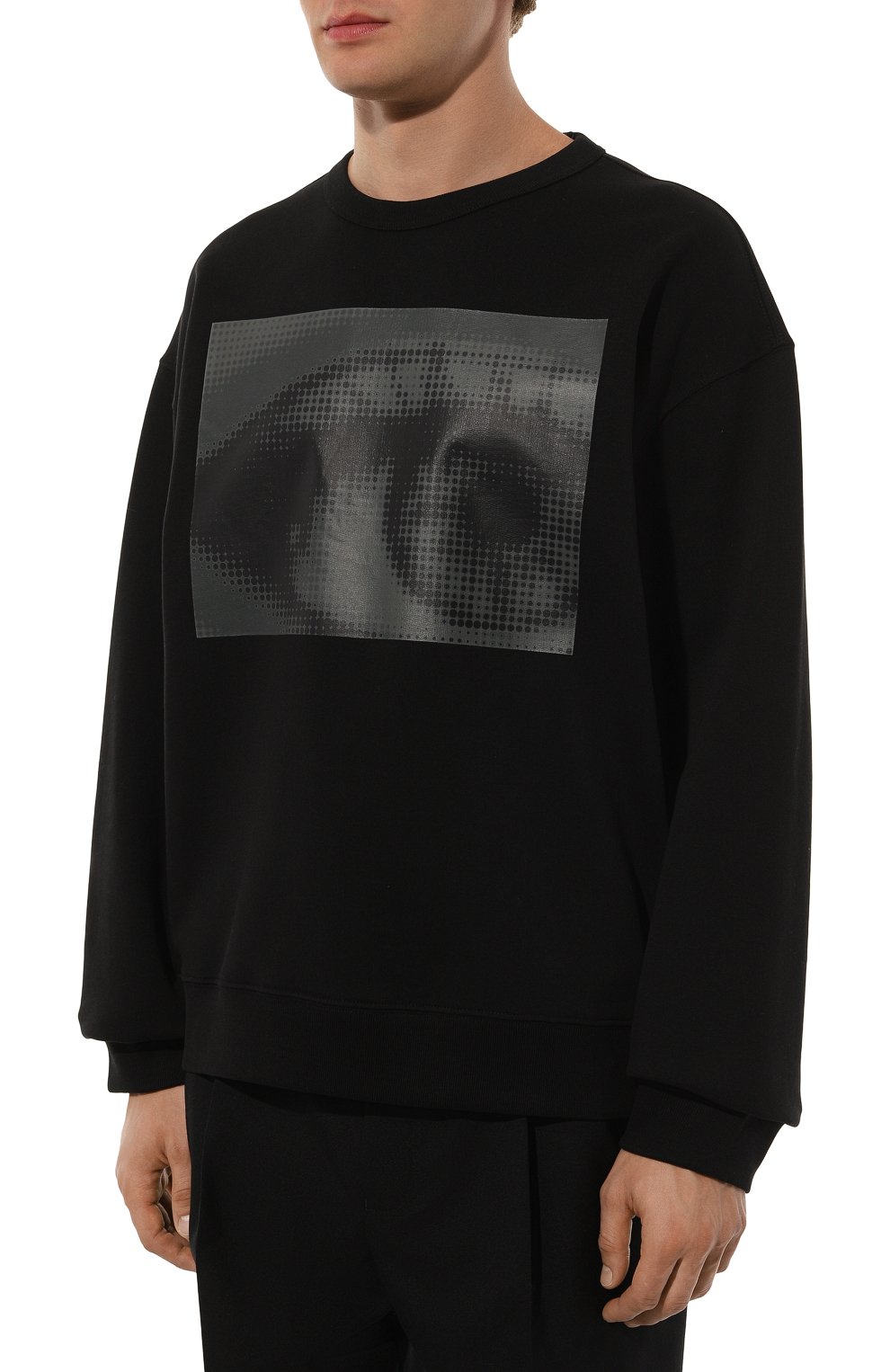 Хлопковый свитшот DRIES VAN NOTEN, арт. 242-021166-9610, фото 3