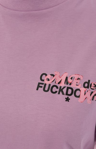 Хлопковая футболка COMME DES FUCKDOWN, арт. CDFD2310, фото 5