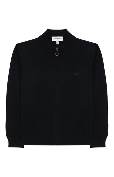 Кардиган из хлопка и шерсти EMPORIO ARMANI, арт. 8NHM91/4M16Z