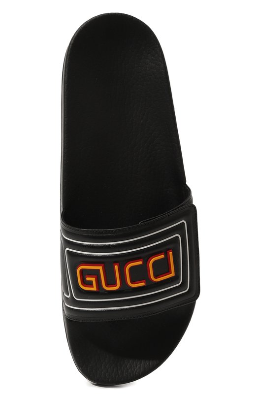 фото Кожаные шлепанцы gucci