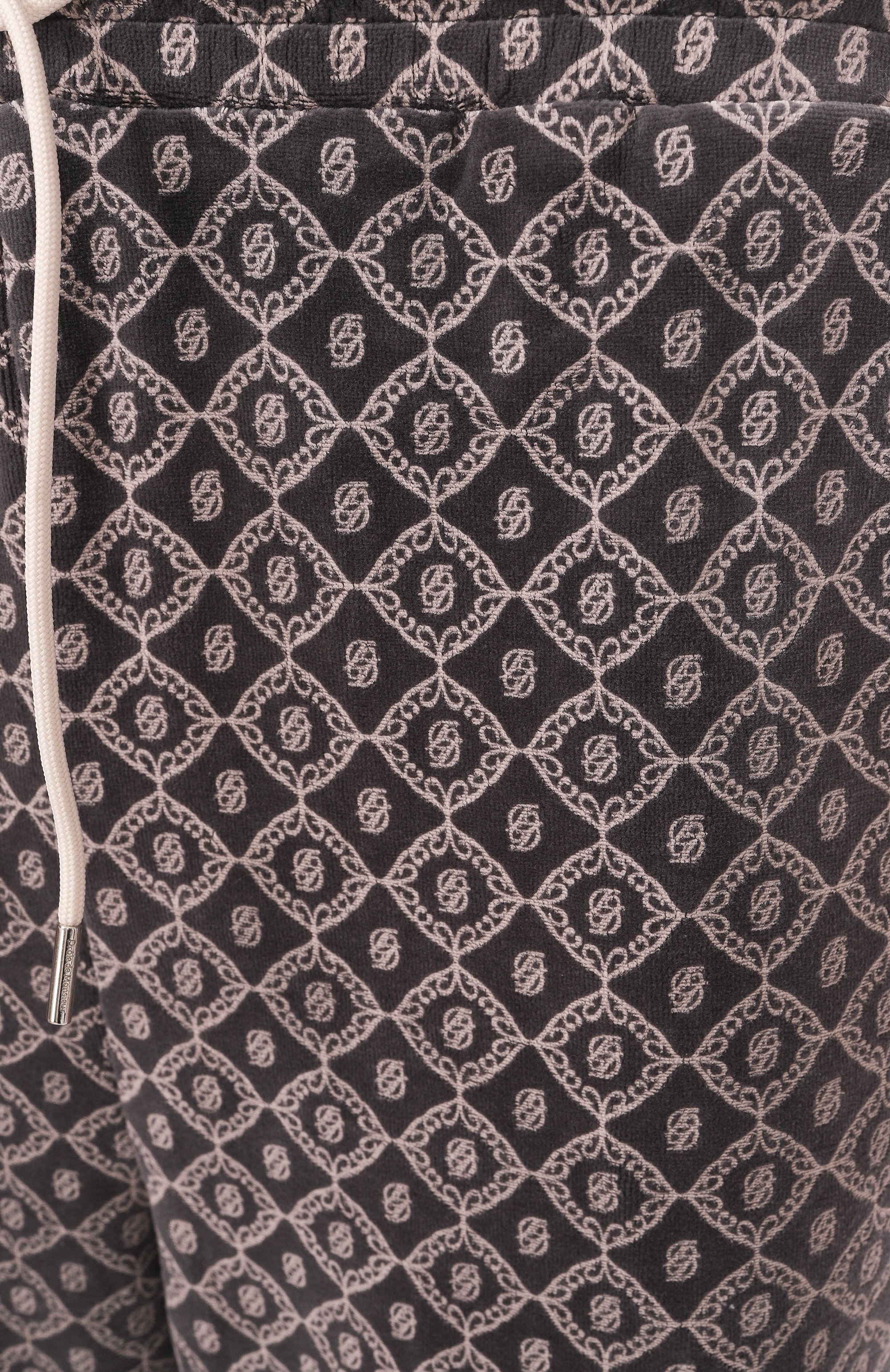 Хлопковые брюки DROLE DE MONSIEUR, арт. E-SP006-C0169-GY, фото 6