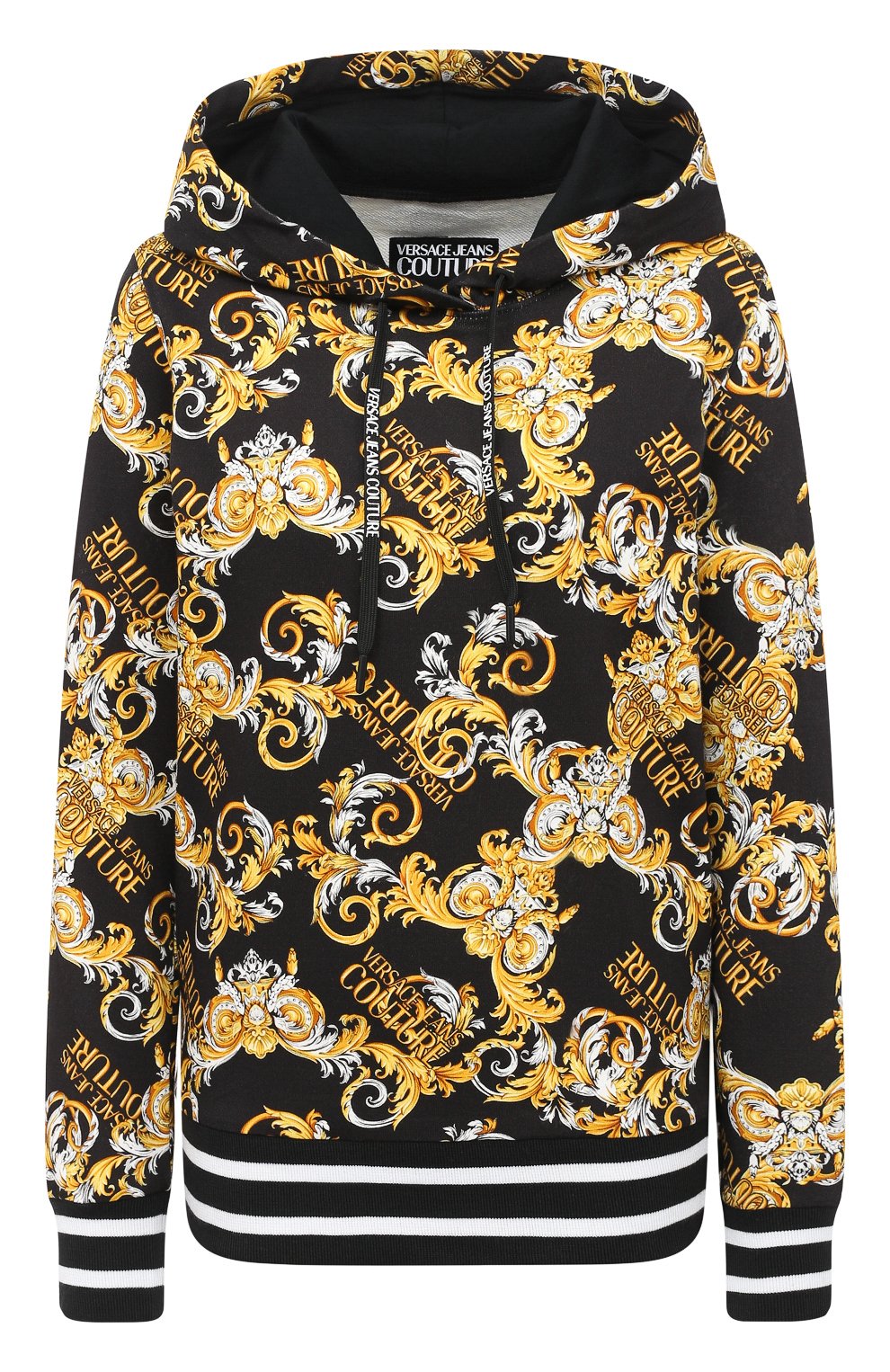 Хлопковое худи VERSACE JEANS COUTURE, арт. B6HZA797-ZDP308 H00D REG. PRINT/S0830, фото 1