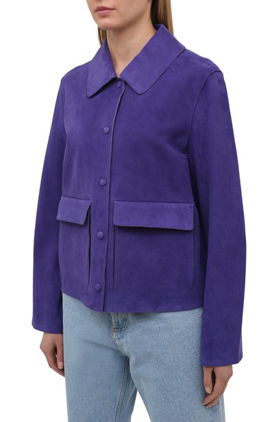 Замшевая куртка YVES SALOMON, арт. 20EYV20855APDF, фото 3