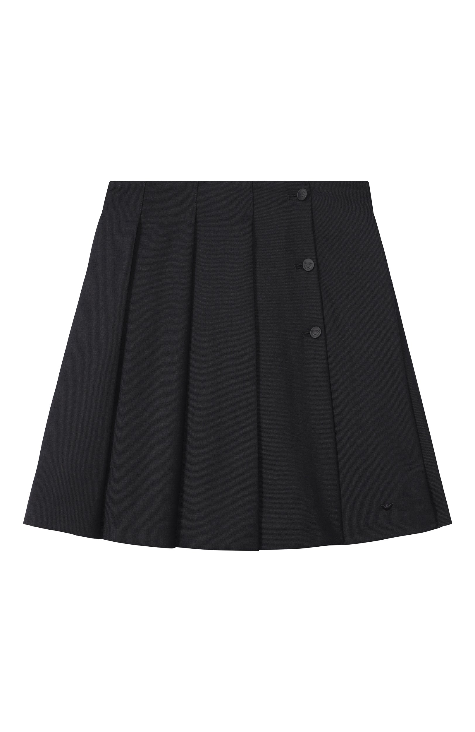 Юбка EMPORIO ARMANI темно-синего цвета по цене 29950 руб., арт. EG000877/AF26957, фото 1 Юбка EMPORIO ARMANI, арт. EG000877/AF26957, фото 1