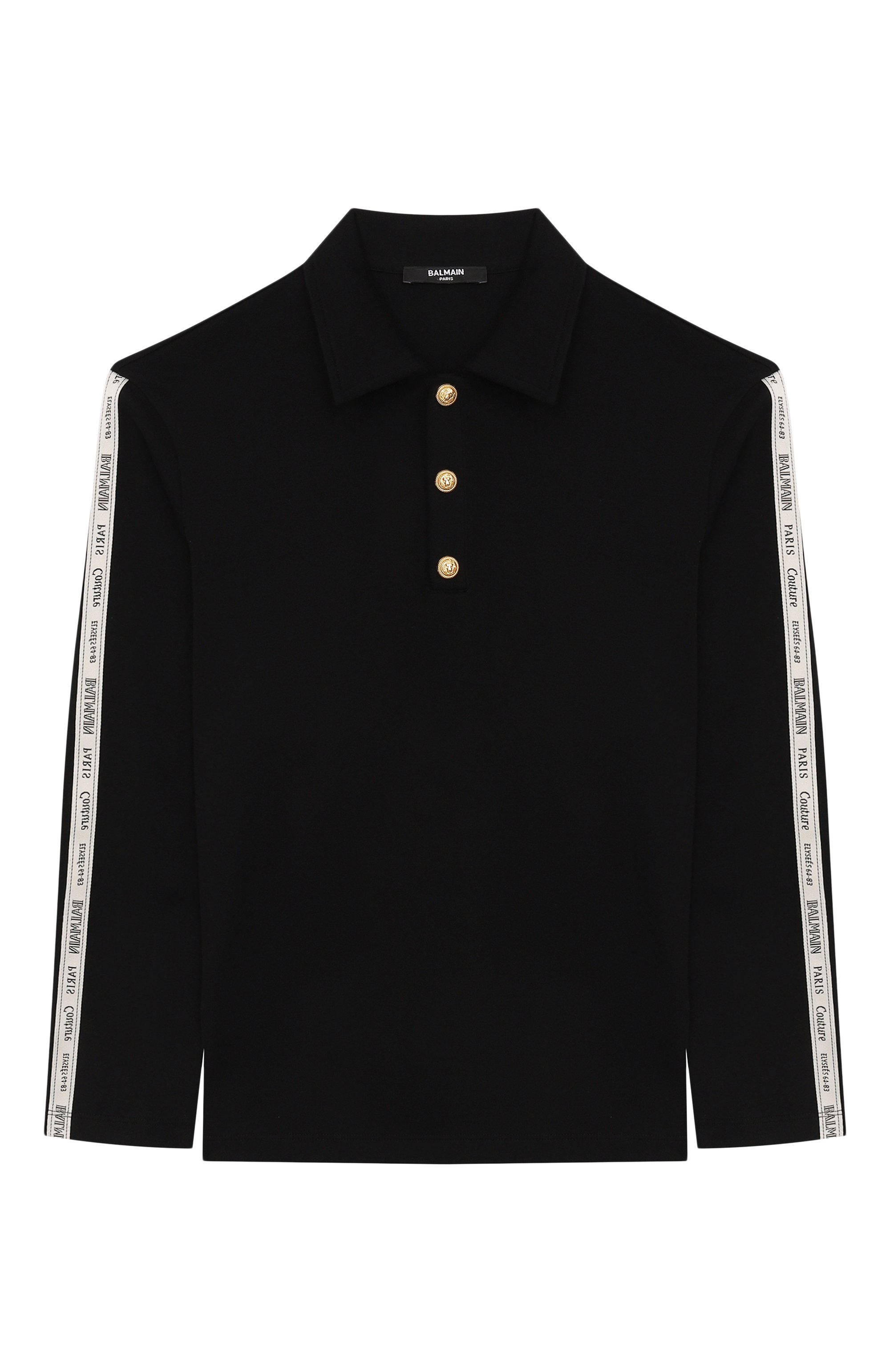 Хлопковое поло BALMAIN, арт. BX8R70, фото 1
