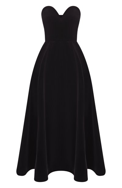 Женское бархатное платье VIKA GAZINSKAYA, арт. SS26-13251-046