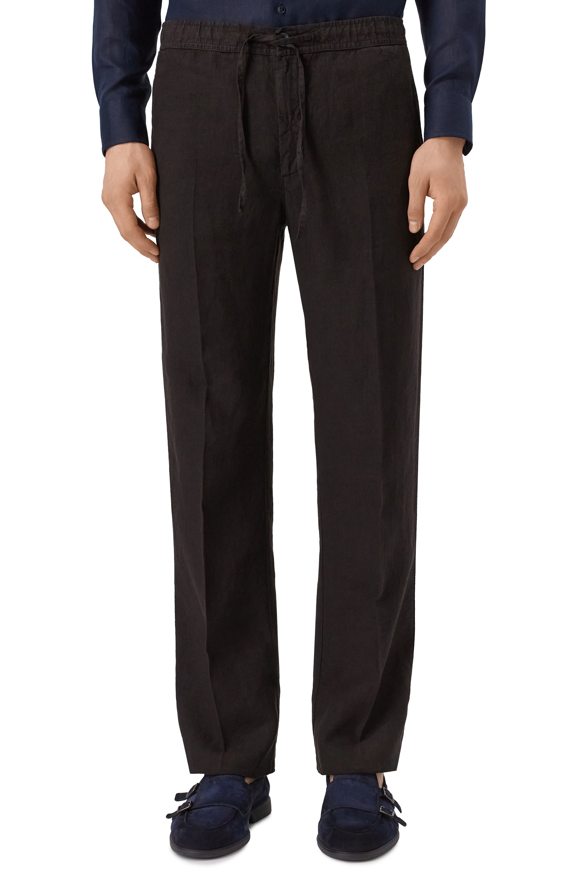 Льняные брюки 120% LINO, арт. 32ALIM29PT/0253/000, фото 3