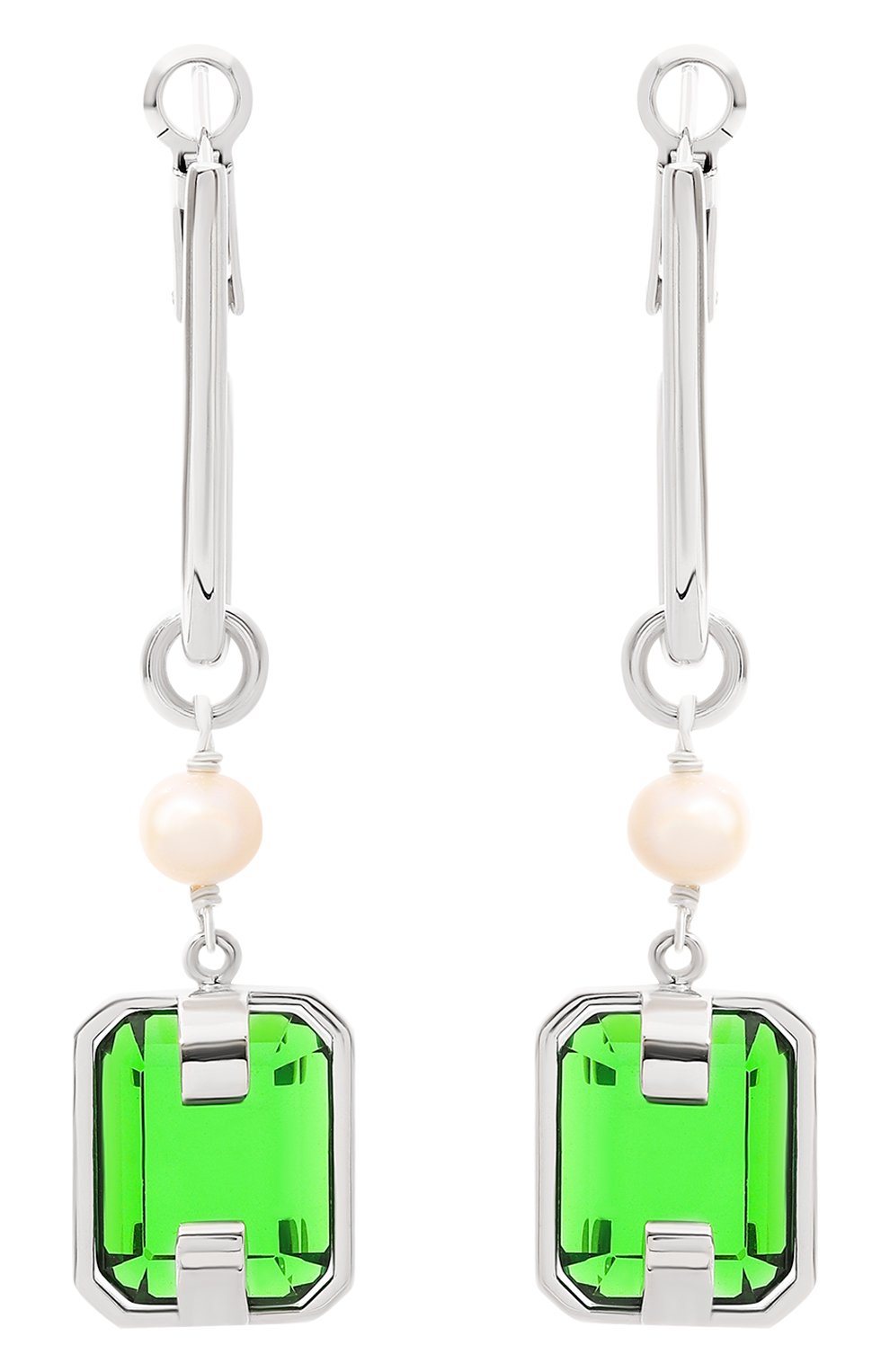 Серьги с жемчугом и кристаллами CRYSTALLINE JEWELLERY, арт. 382WNN, фото 1