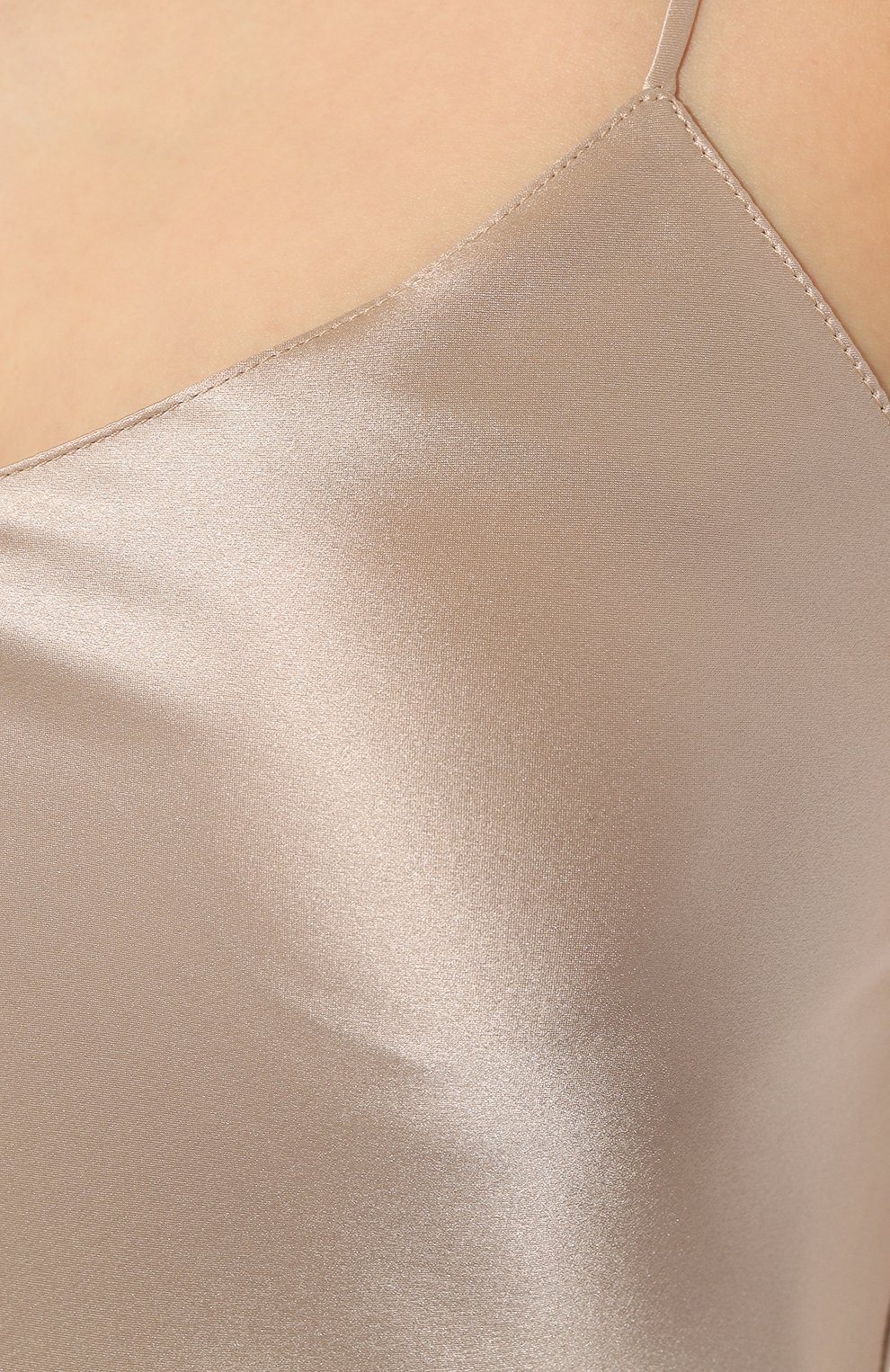 Шелковая сорочка LUNA DI SETA кремового цвета по цене 25140 руб., арт. VLST08008, фото 5 Шелковая сорочка LUNA DI SETA, арт. VLST08008, фото 5