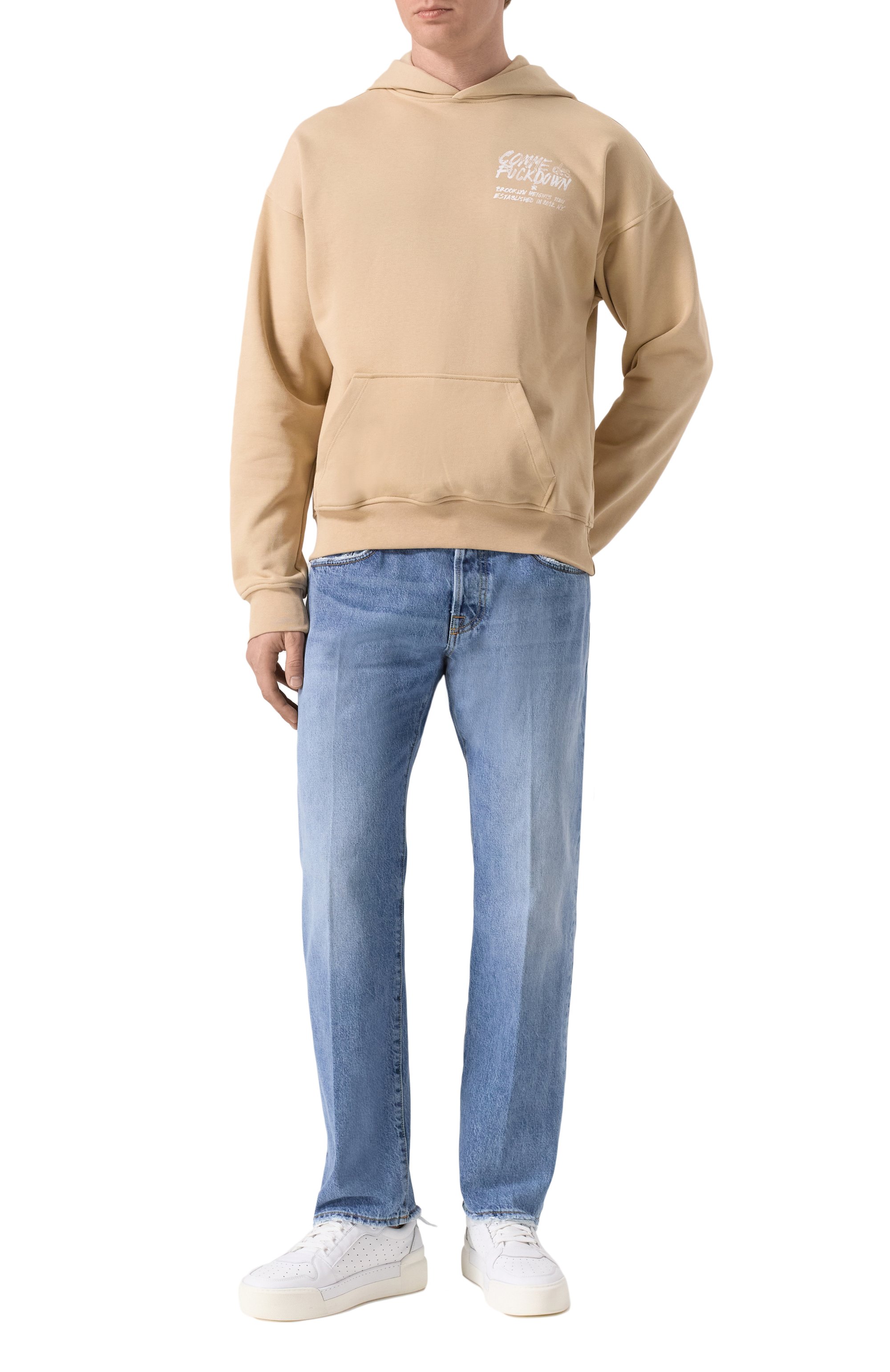 Хлопковое худи COMME DES FUCKDOWN, арт. CFABM01520, фото 2