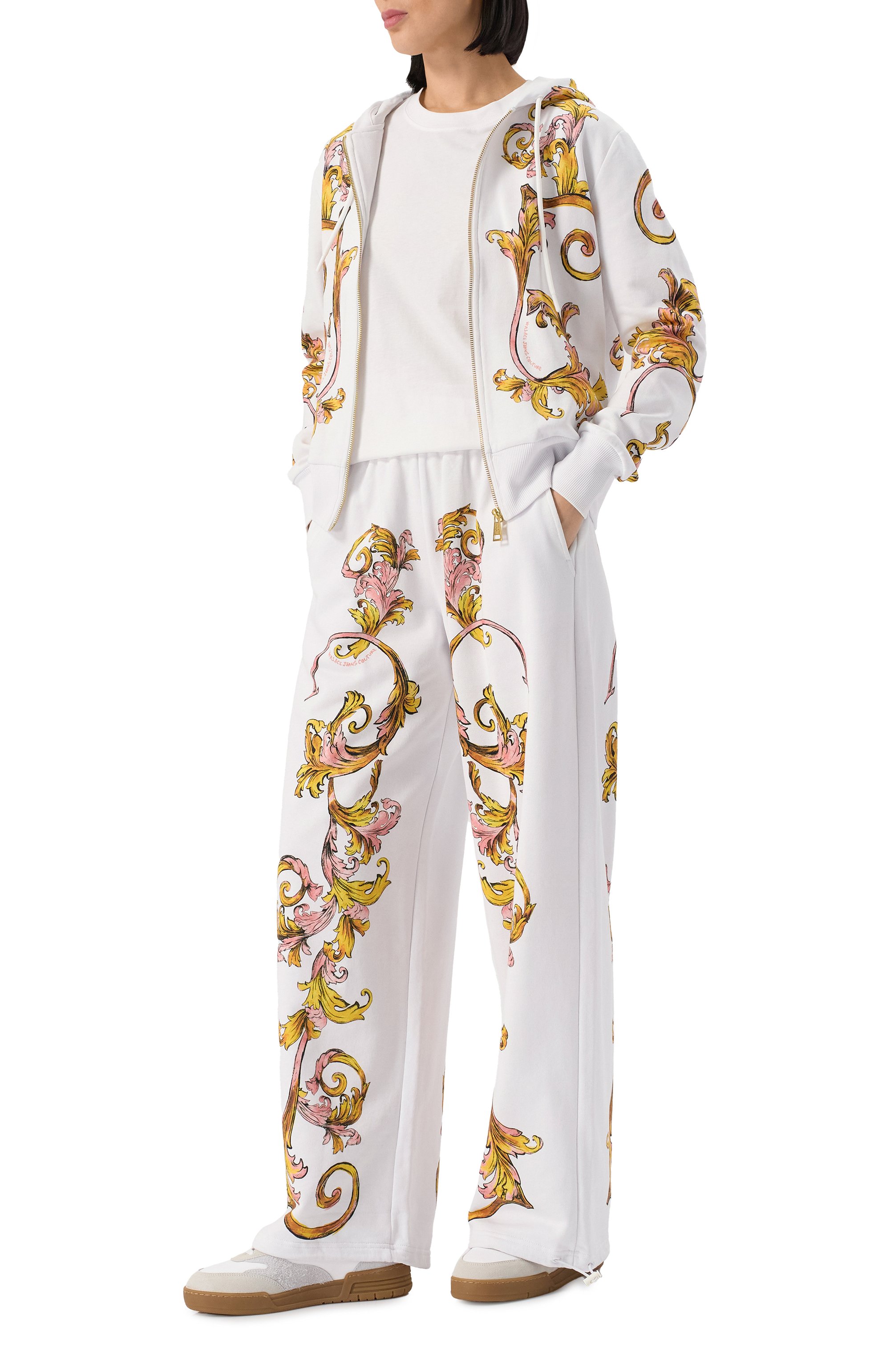 Хлопковые брюки VERSACE JEANS COUTURE, арт. 78HAA3P0/FS194, фото 2