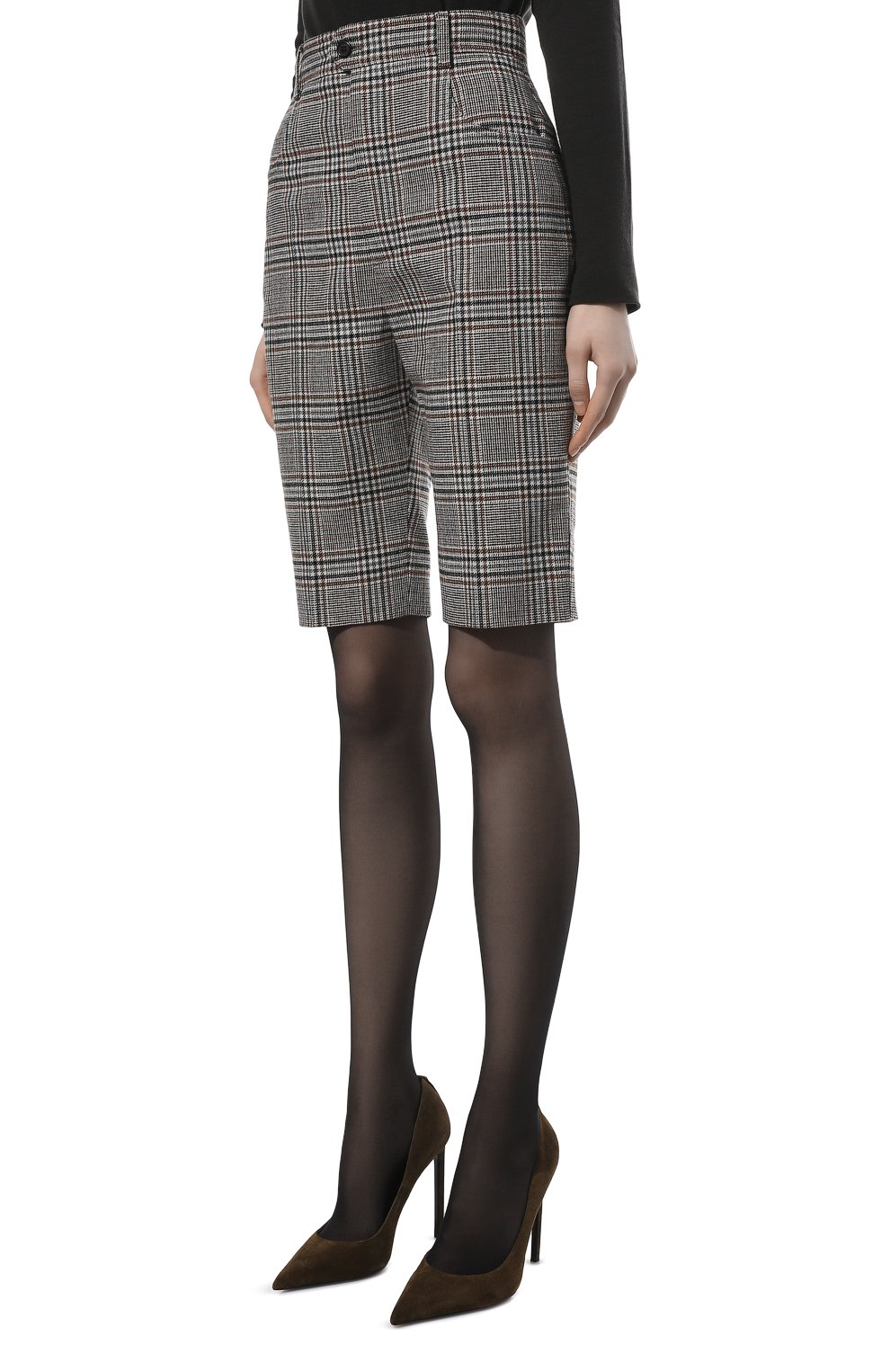 Шерстяные шорты SAINT LAURENT, арт. 661317/Y3D12, фото 3