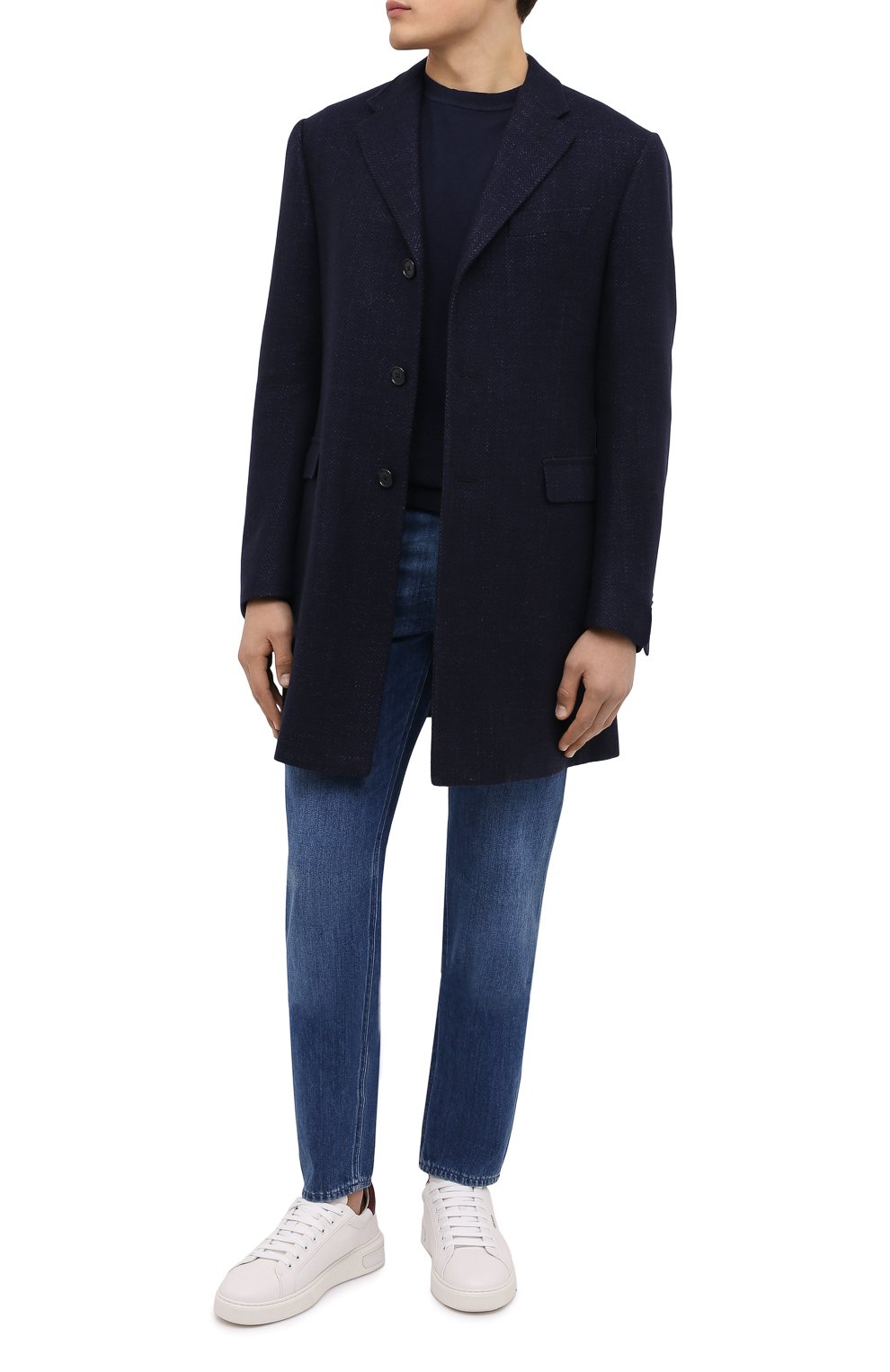 Пальто из кашемира и шелка CORNELIANI, арт. 881403-1812500/00, фото 2