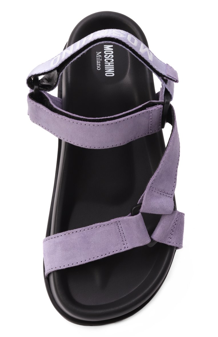 Замшевые сандалии MOSCHINO, арт. 16254/ME0, фото 1