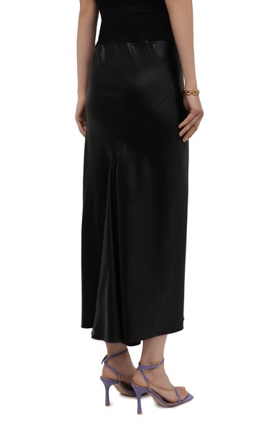 Юбка RICK OWENS черного цвета по цене 63800 руб., арт. RP02A7334/QLX, фото 4 Юбка RICK OWENS, арт. RP02A7334/QLX, фото 4