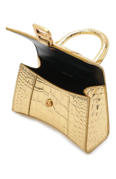 Сумка hourglass xs BALENCIAGA золотого цвета по цене 187500 руб., арт. 592833/1S49M, фото 4 Сумка hourglass xs BALENCIAGA, арт. 592833/1S49M, фото 4