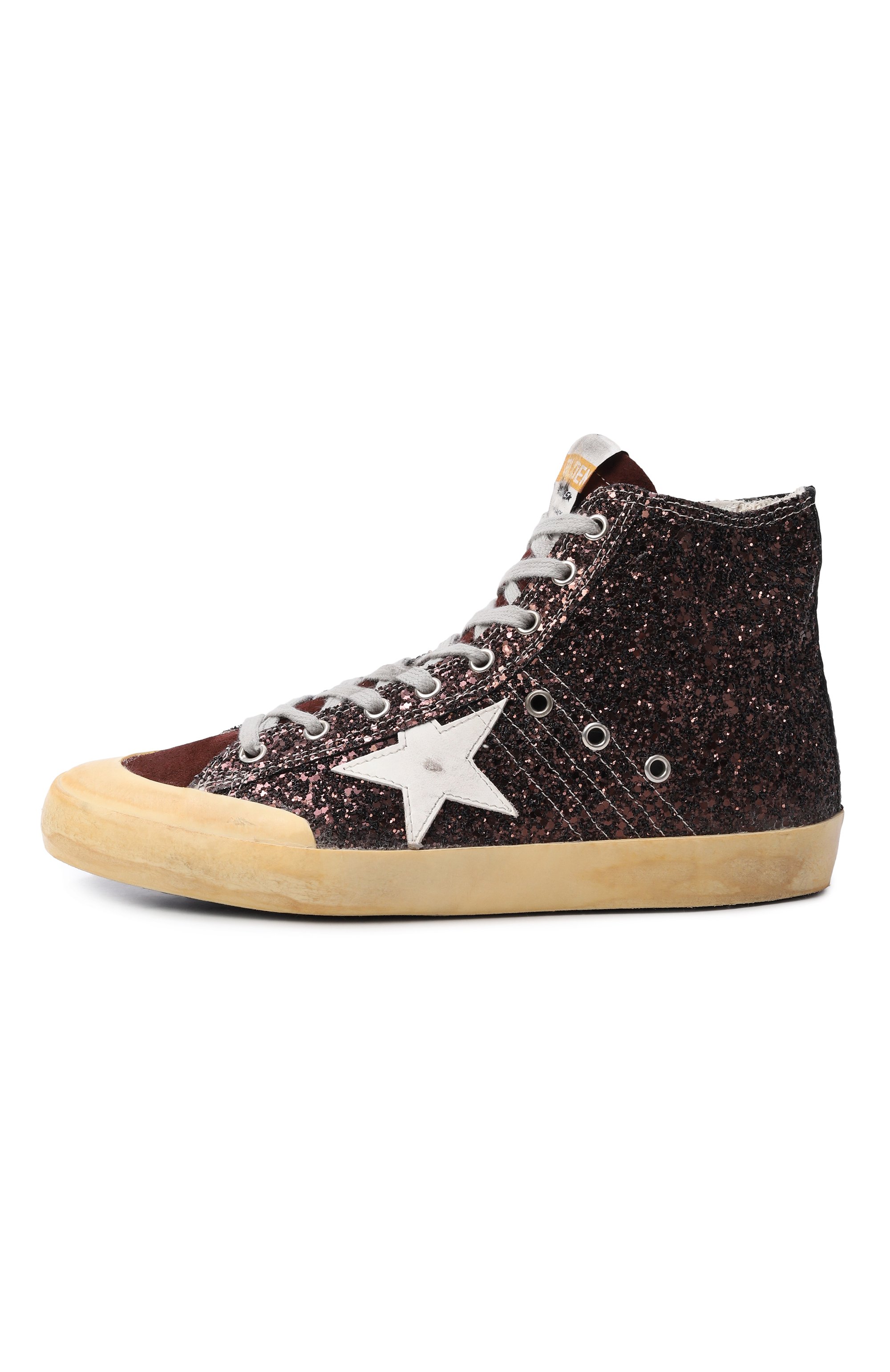 Комбинированные кеды francy penstar GOLDEN GOOSE DELUXE BRAND, арт. GWF00114.F004048, фото 4