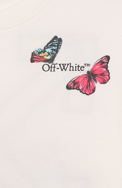 Хлопковое платье OFF-WHITE, арт. 0GDB030S25JER003/4-12, фото 3