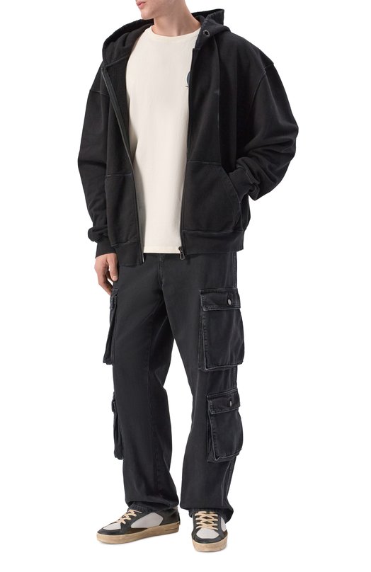 Хлопковая футболка Rhude RHPF25TT02012 Кремовый  RHPF25TT02012 Фото 2
