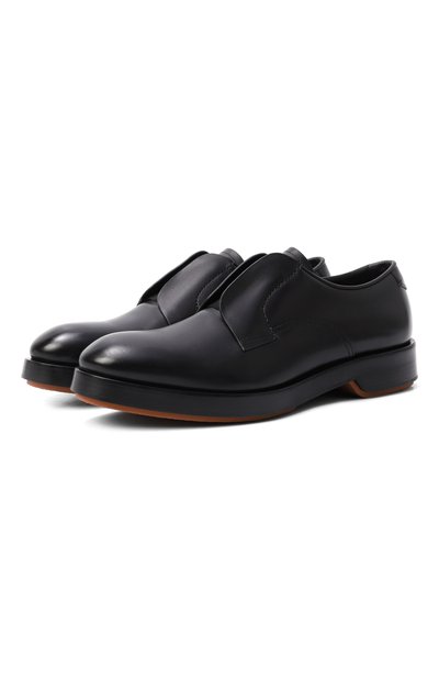 Мужские кожаные дерби ZEGNA, арт. A5209Z/232.LHCLG