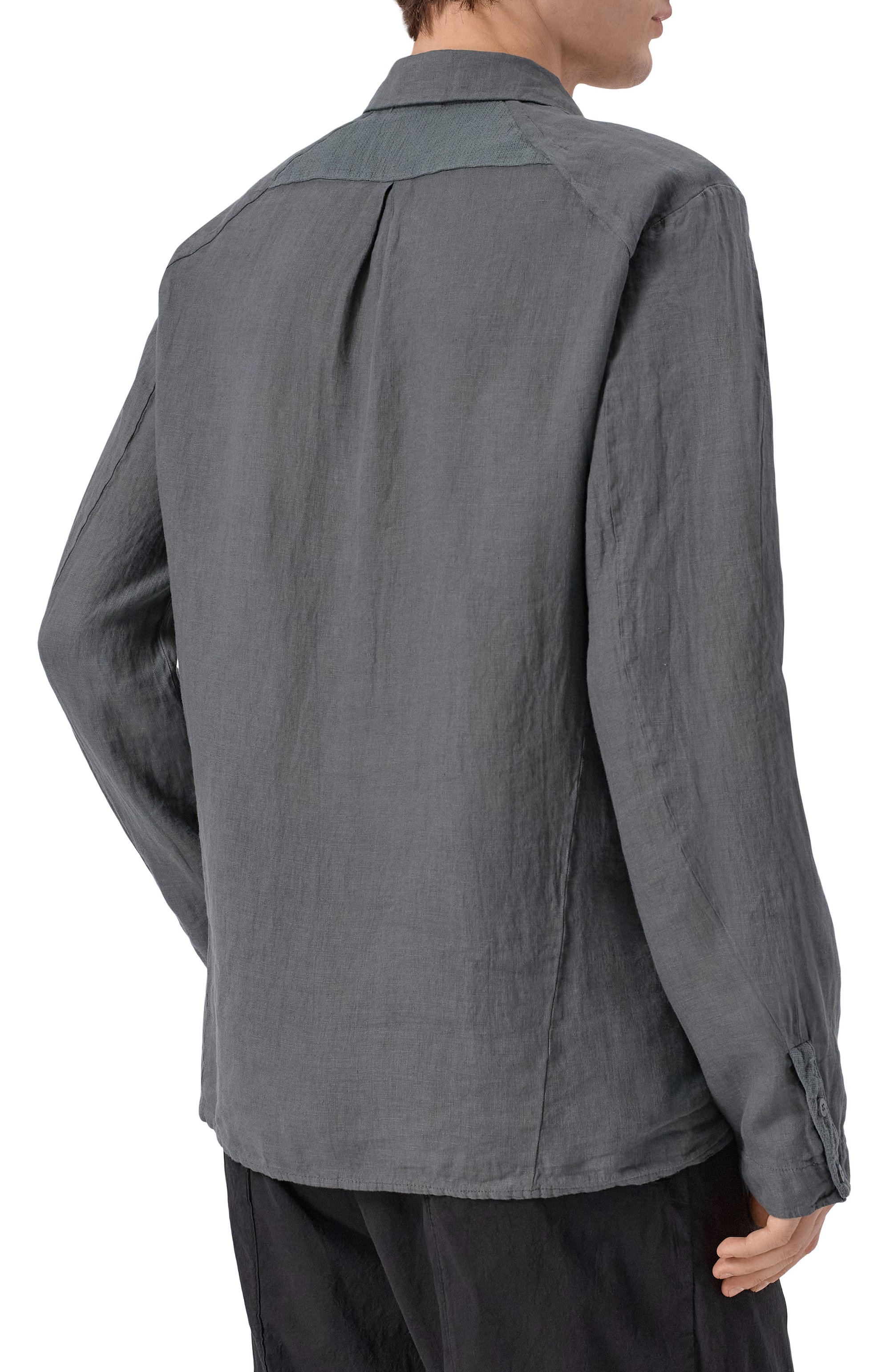 Льняная рубашка TRANSIT, арт. CFUTRCV310, фото 4