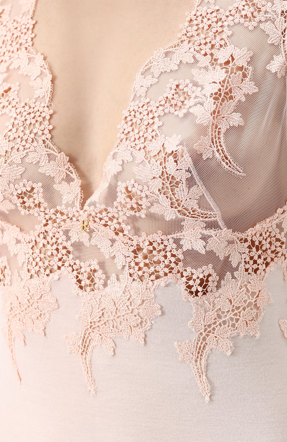 Сорочка из вискозы с кружевным лифом RITRATTI MILANO, арт. 69126, фото 5