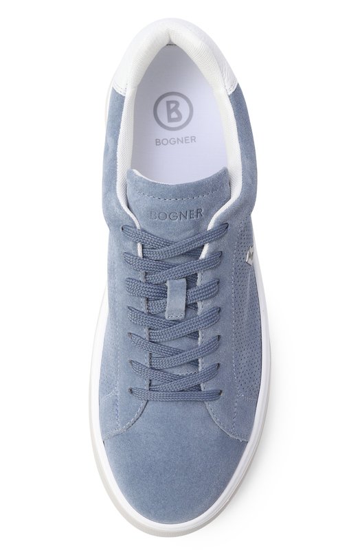 Замшевые кеды Milan Bogner 12620025 Голубой  12620025 Фото 5