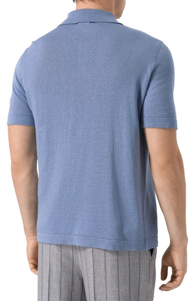 Поло изо льна и кашемира MVST, арт. 25E/X1P/0/A002/7639, фото 4