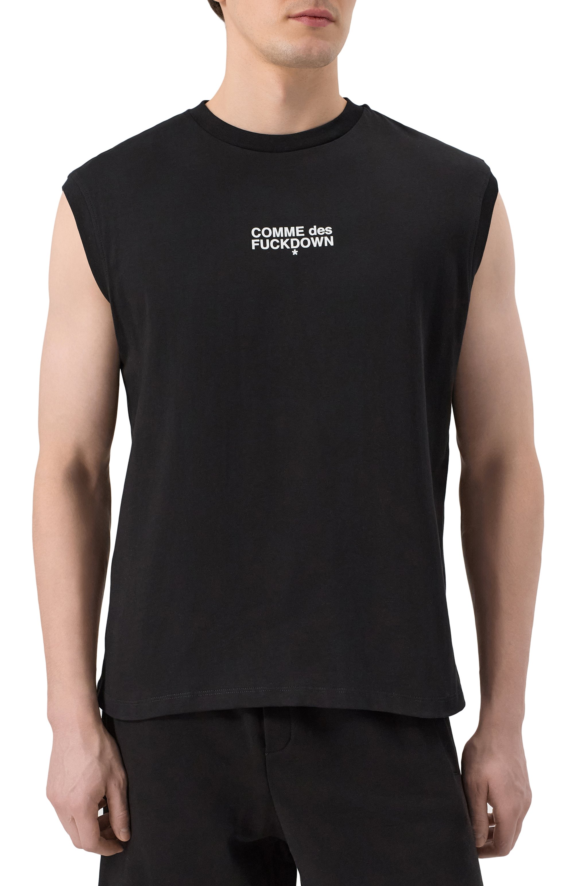 Хлопковая майка COMME DES FUCKDOWN, арт. CFABM01512, фото 3