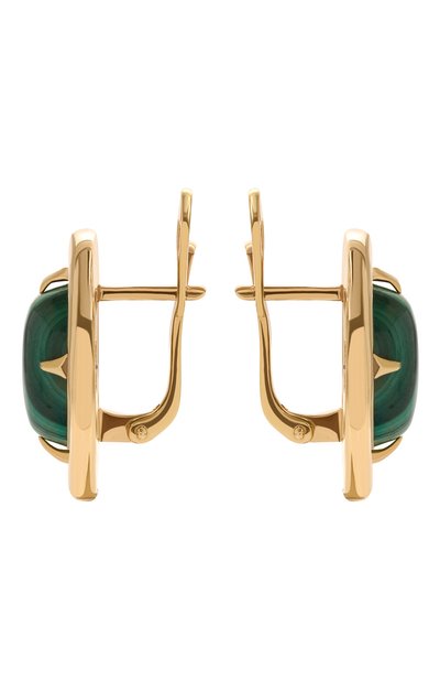 Серьги с малахитом и аметистами MOONKA, арт. ai-bg-er-mal, фото 3