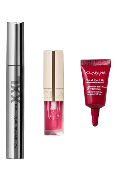 Набор wonder volume mascara xxl (8+3+1,4ml) CLARINS цвета по цене 3900 руб., арт. 80129846, фото 2 Набор wonder volume mascara xxl (8+3+1,4ml) CLARINS, арт. 80129846, фото 2