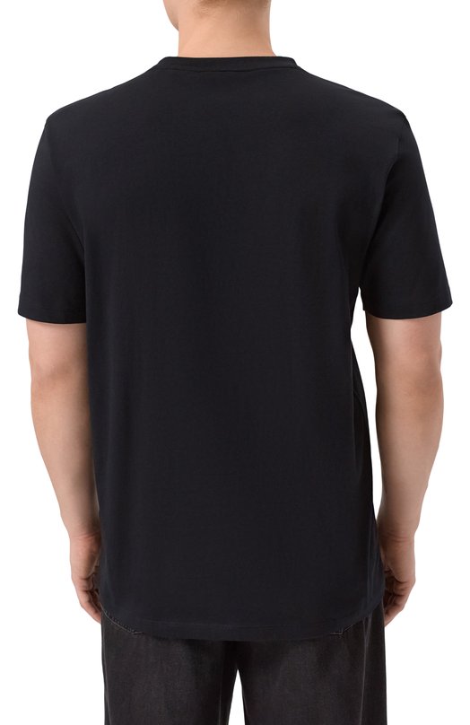 Хлопковая футболка HUGO 50553779 Чёрный  50553779 Фото 4