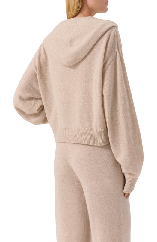Кардиган из шерсти и кашемира Allude 255/17700 Бежевый  255/17700 Фото 4