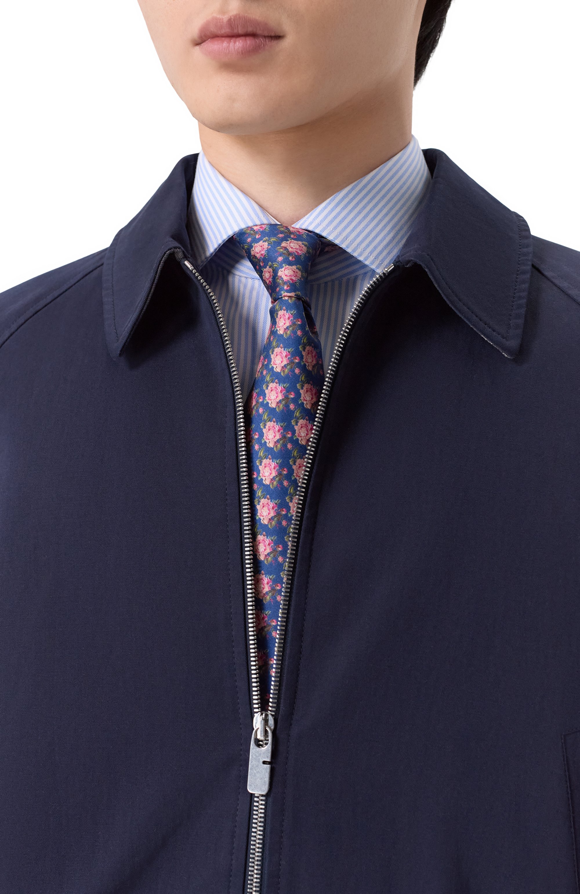 Шелковый галстук PLANTA ROSA, арт. PR/TIE/ROSE, фото 3