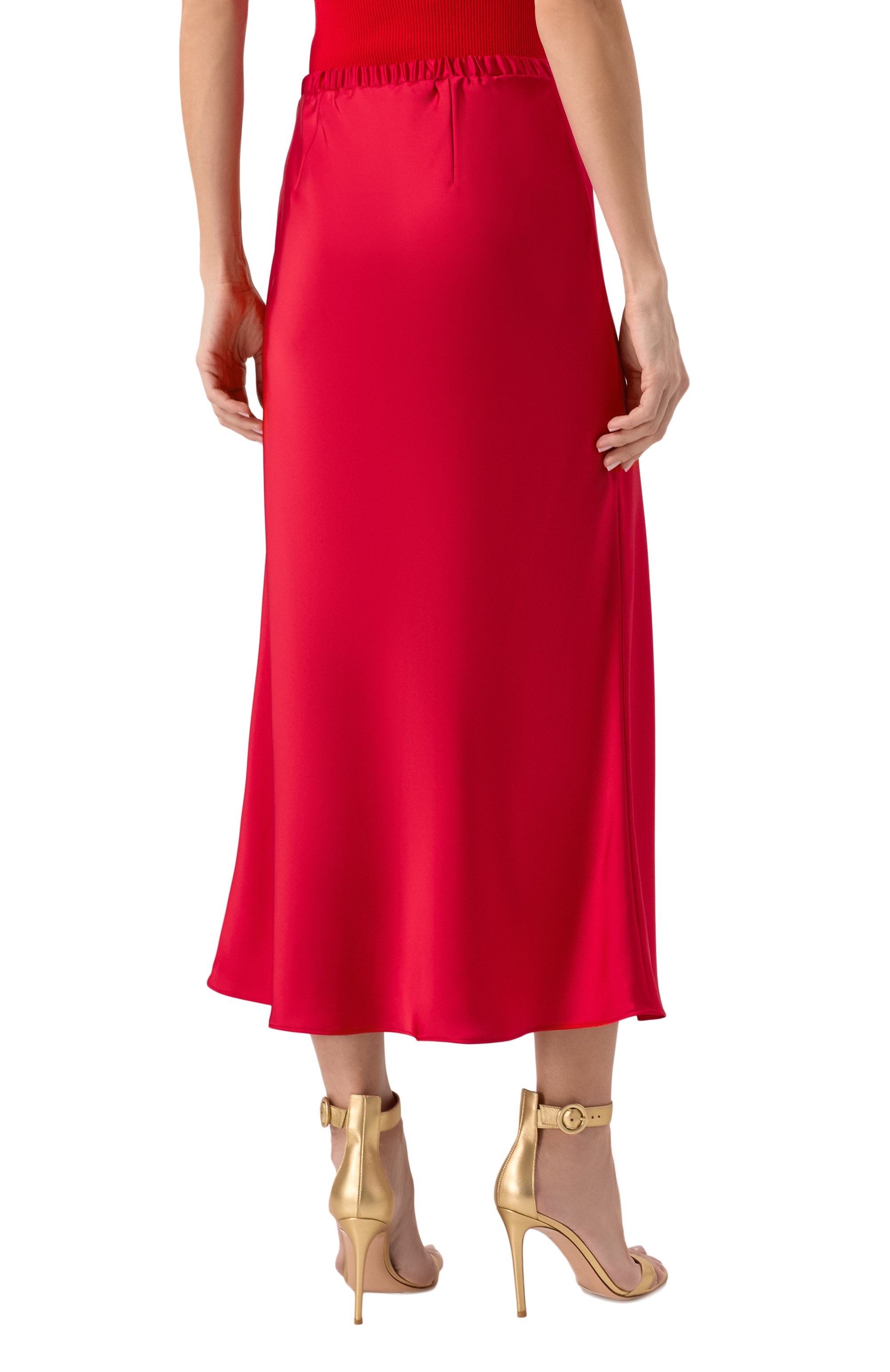 Атласная юбка HUGO, арт. 50534585, фото 4