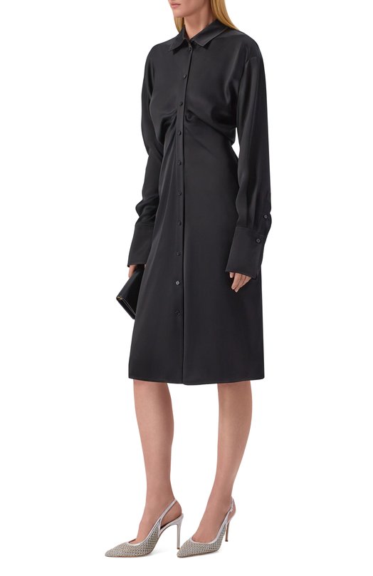 Текстильные туфли Nikki 95 Gianvito Rossi G95628.95RIC.INKARAR Серебряный  G95628.95RIC.INKARAR Фото 3